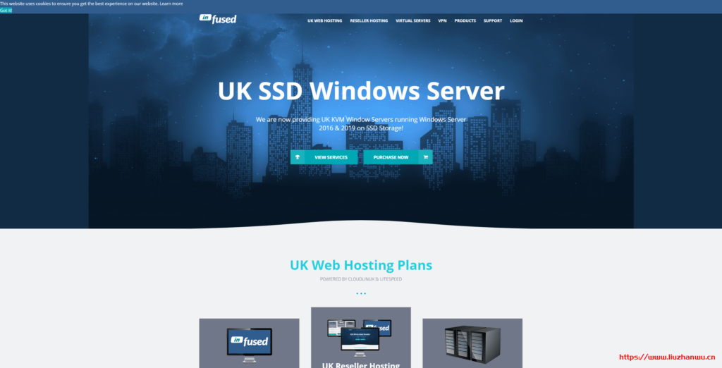InfusedHosting英国VPS:KVM虚拟化1核1G内存10GB SSD硬盘1Gbps带宽1TB月流量2.49英镑/月