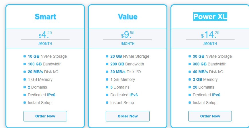 MechanicWeb:新加坡/洛杉矶等虚拟主机,10GB NVMe空间,100GB月流量,月付3.4美金
