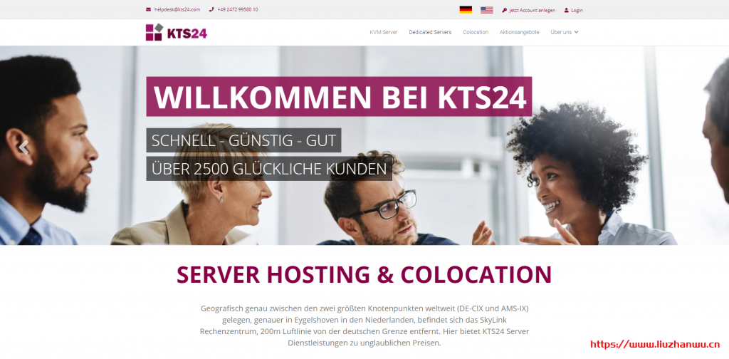 KTS24：€3.99/月/2核/8G内存/80GB SSD空间/不限流量/1Gbps端口/DDOS/KVM/荷兰-主机阁