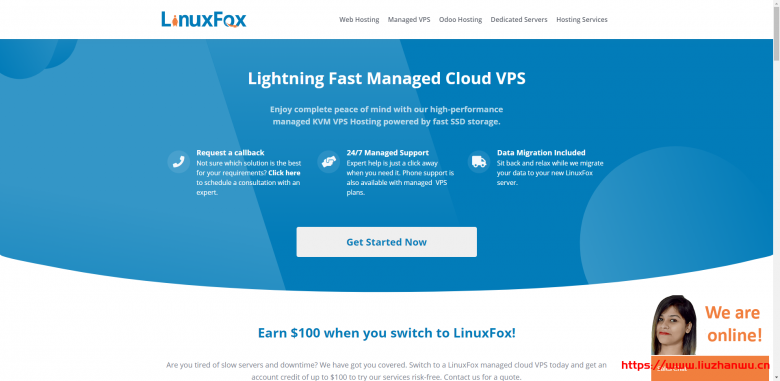 LinuxFox:美国托管VPS首月2折续费8折,季付送LinuxFox主题咖啡杯,年付送主流域名-主机阁