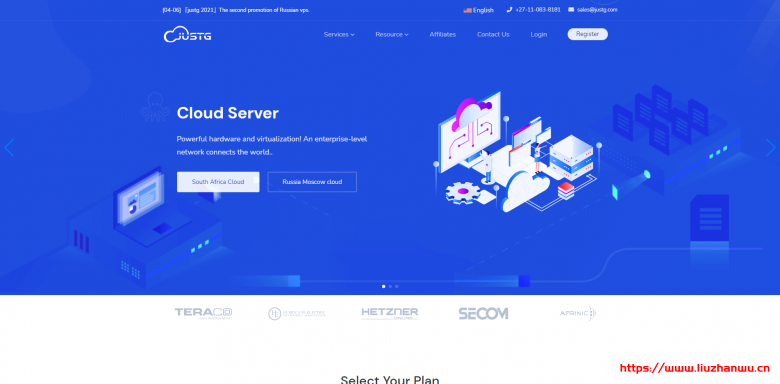 justg：南非VPS，5折促销，三网 cn2 gia，$6.99/月，512M内存/1核/10gSSD/500G流量/500M带宽-主机阁