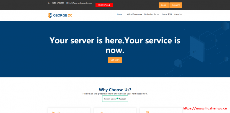 George Datacenter：E3-1220 V5/16G/1T HDD/10T/1Gbps/5IP/洛杉矶/月付$39-主机阁