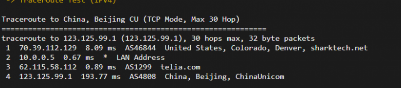 sharktech:鲨鱼丹佛机房1Gbps带宽服务器,简单测评