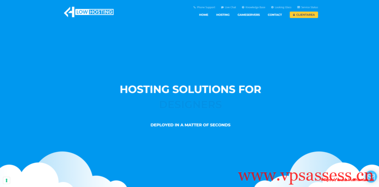 Lowhosting:€1.2/月/1GB内存/40GB空间/不限流量/100Mbps-1Gbps端口/KVM/德国-主机阁