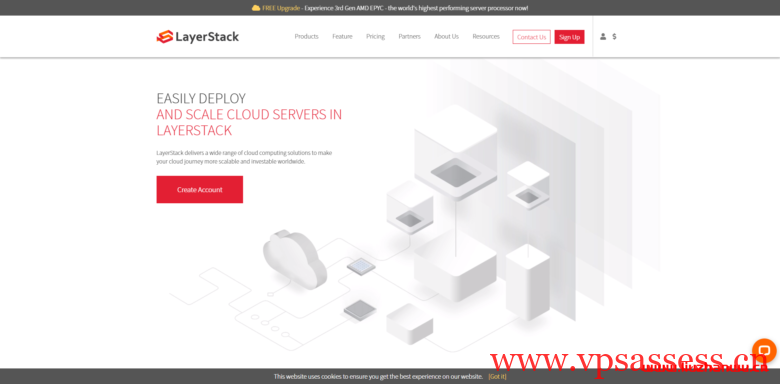 LayerStack:$120/年/2核/4GB内存/250GB SSD空间/5TB流量/50Mbps-250Mbps端口/KVM/香港/日本/新加坡/洛杉矶