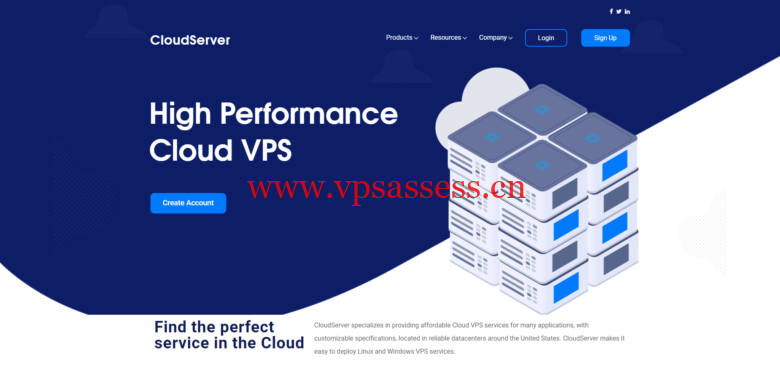 CloudServer：$4/月KVM-2GB/50GB/5TB/三个数据中心-主机阁