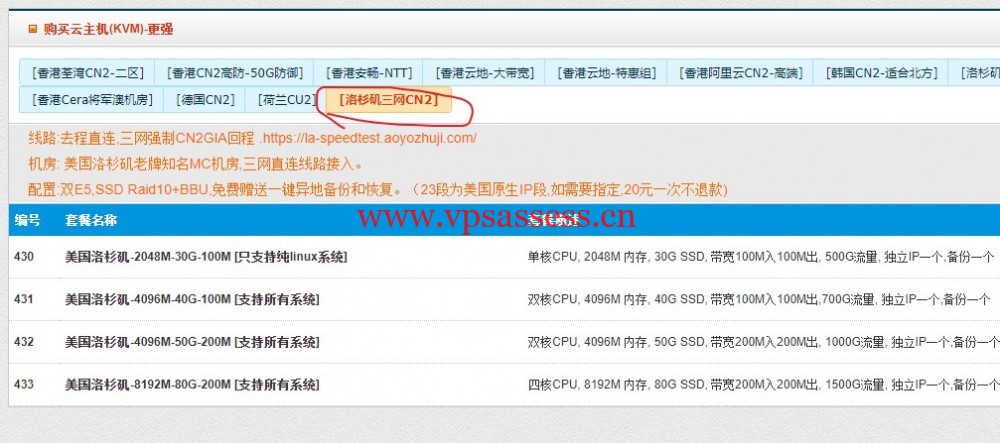 遨游主机:54.4元/月/1核/2GB内存/30GB SSD空间/600GB流量/100Mbps-200Mbps端口/KVM/洛杉矶CN2 GIA;美国原生IP