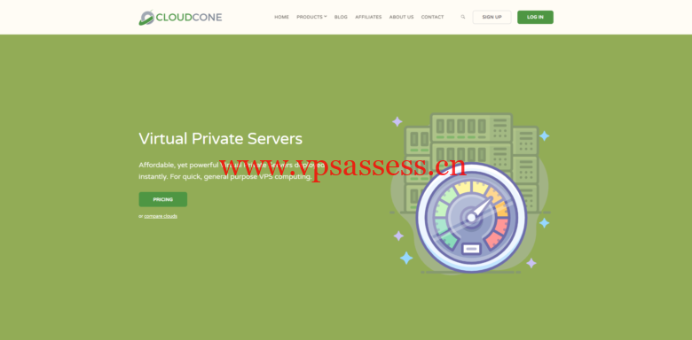 CloudCone：洛杉矶MC机房KVM VPS，1核1G内存50GB硬盘1TB流量@1Gbps带宽$17.99/年-主机阁