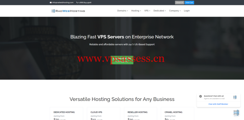 radwebhosting:美国VPS五折,1核512M/15GB SSD/1TB流量/100Mbps带宽,$7美元/月起-主机阁
