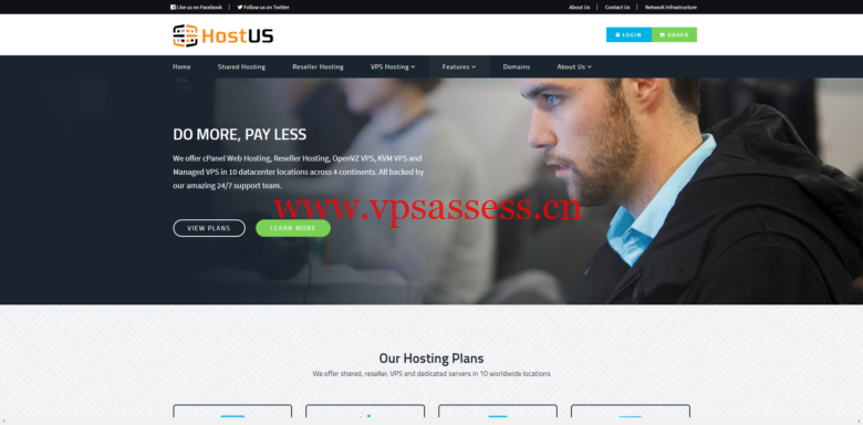 HostUS:洛杉矶VPS年付16美元起,可选洛杉矶等8个机房-主机阁