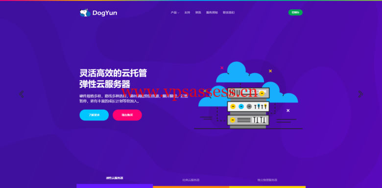 DogYun：双11优惠，新开独立服务器，每月优惠100元，充值110送10元-主机阁