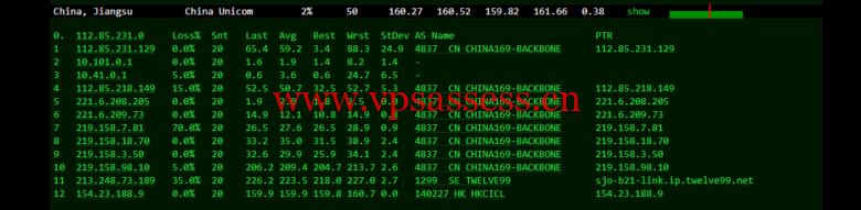 华纳云:美国独立服务器,E5-2660/16G内存/50MCN2+AS9929线路,简单测评