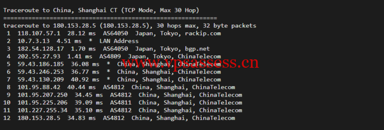 稳爱云：新上日本CN2 VPS，1核/1G内存/30M带宽，月付32元起，附简单测评