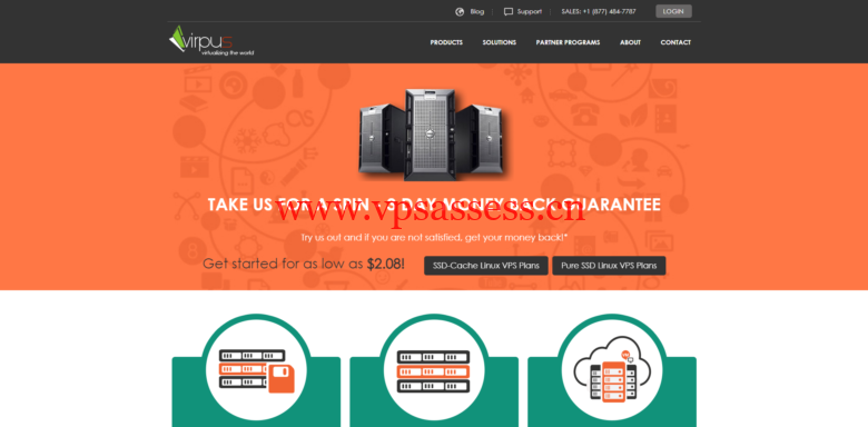 #黑五#VIRPUS:全场SSD VPS三折,西雅图VPS月付1.5美元年付15美元起-主机阁