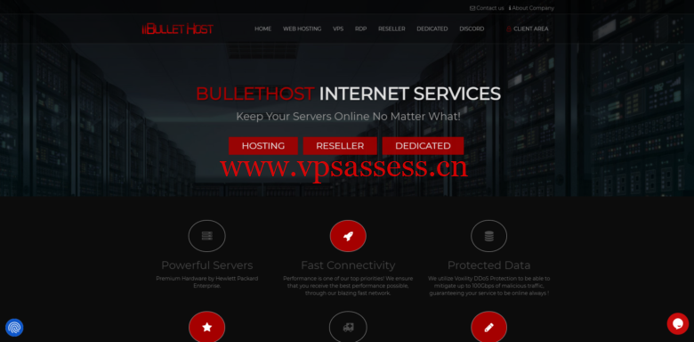 Bullethost:保加利亚vps,1核/512MB内存/10GB SSD硬盘/不限流量/100Mbps端口,$1.8/月起-主机阁