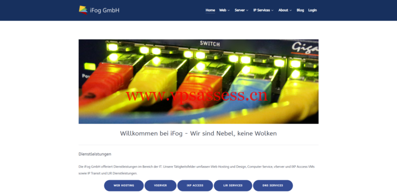 #黑五#iFog.ch:佛利蒙vps/瑞士vps/德国vps/英国vps等,需ASN,10瑞士法郎/季度起-主机阁