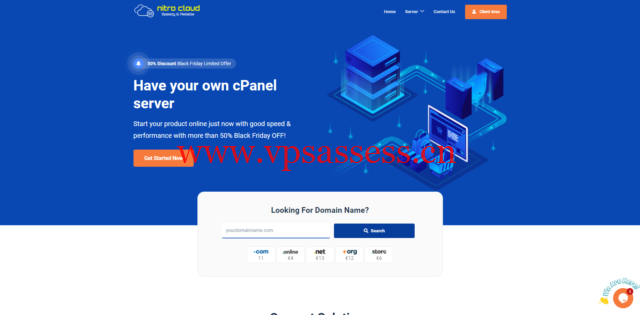 NitroCloud:法国vps/荷兰vps/加拿大vps,1核@AMD Ryzen 9 3900X/1GB内存/20GB NVMe硬盘/2TB流量/1Gbps端口,€5.99/月,免费Cpanel-主机阁