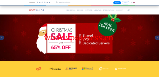 #优惠#HostSailor:VPS首年35折优惠,罗马尼亚、荷兰机房可以选择,独服9折-主机阁