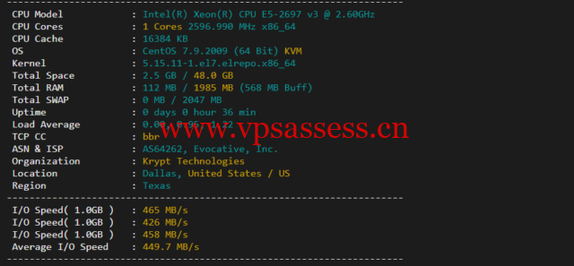 iON：美国便宜vps，达拉斯机房，1核/2G内存/50G SSD硬盘/2TB流量/1G端口，月付$8起，简单测评