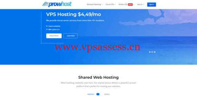 ProwHost:日本/新加坡/韩国/美国/欧洲等机房,上新站群vps,最多253ip,1核/12G内存/100G NVME硬盘/5TB流量/1Gbps端口,月付$20起-主机阁