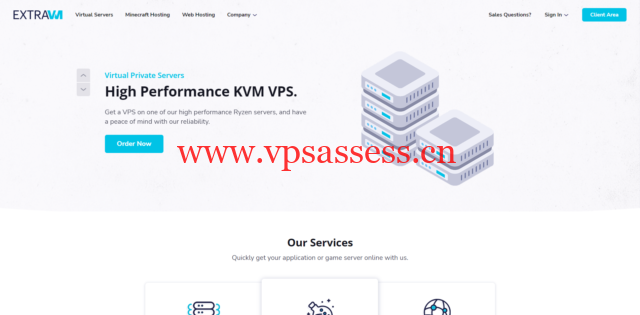 ExtraVM：美国便宜vps，Ryzen 3900X，1核/1GB内存/15GB NVMe硬盘/5TB流量/1Gbps端口，$6.5/月
