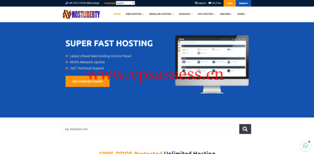 Host Liberty:便宜vps,1核/1GB内存/20GB NVMe硬盘/不限流量/100Mbps-500Mbps端口,$4.95/月,新加坡/美国/欧洲等机房-主机阁