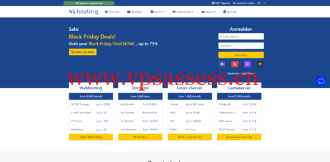 signaltransmitter：德国 KVM VPS春季优惠，2核/4G内存/30G SSD/1G带宽不限流量，€39/年起-主机阁