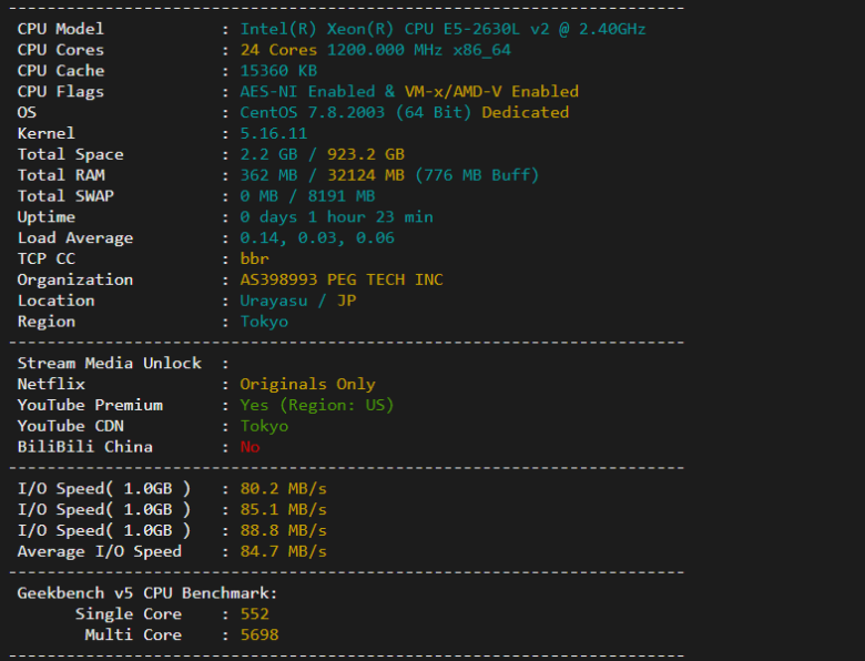 raksmart:日本机房独立服务器,大陆优化50M线路(联通as4837线路回国),机器性能/流媒体/线路等测评数据分享