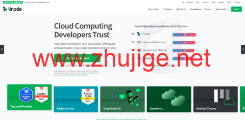 Linode:2022年9月最新优惠码,新用户注册赠送$100美金免费账户余额,1核/1G内存/25G NVMe硬盘/1T流量,$5/月起,可选11个机房-主机阁