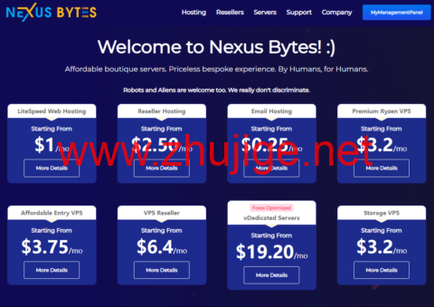 NexusBytes：便宜AMD Ryzen VPS，1核/1G内存/15G硬盘/1000G流量/1Gbps带宽，$3.20/月起，免费Windows，可选美国/欧洲/亚太机房-主机阁