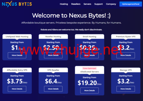 NexusBytes：美国/英国/荷兰存储型VPS，2核/0.5G内存/500 GB/2500GB流量/1Gbps带宽，$3.20/月起-主机阁