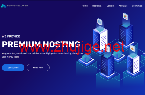SoftShellWeb：美国圣何塞机房vps，1核/1GB内存/20 GB NVMe/不限流量/1Gbps带宽，$5/月起，支持自定义iso-主机阁
