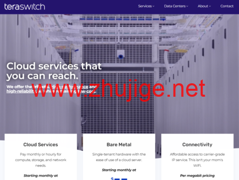 TeraSwitch:E-2388G/32GB内存/2TB NVMe硬盘/150TB流量/10Gbps带宽,$190/月,可选日本/香港/新加坡/韩国/美国/欧洲等机房-主机阁