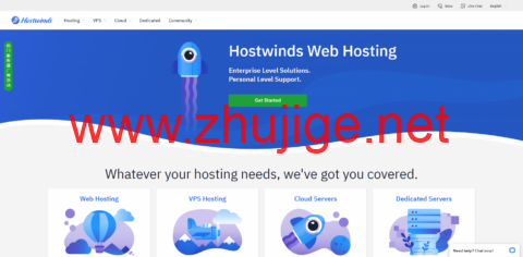 Hostwinds：荷兰VPS，1Gbps@1TB流量起，免费更换IP，支持支付宝付款，月付$4.99起-主机阁