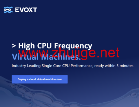 Evoxt：全场6折，香港机房VPS云服务器，1核/512MB内存/5G硬盘/500G流量，$2.99 /月起-主机阁
