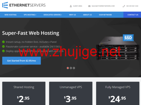 EtherNetservers：新上德国OpenVZ架构vps，1核/1GB/40G SSD/1TB@10Gbps，$14.95/年，另可选洛杉矶/新泽西/迈阿密机房-主机阁