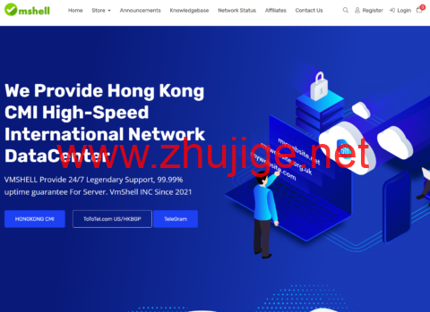 #2024夏季促销#VmShell：香港CMI，1核/256MB/8GB，1TB流量@400Mbps带宽，$33/年起，支付宝/USDT/PAYPAL/信用卡，三日退款保障-主机阁