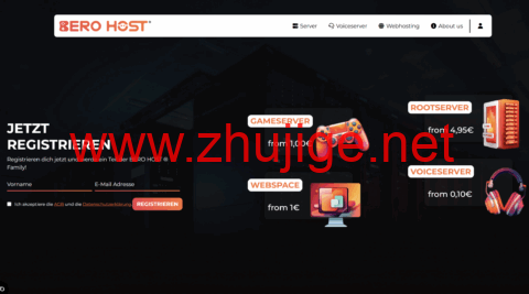 BeroHost：德国vps，1核AMD EPYC&Ryzen/2GB/20GB NVMe/1Gbps不限流量，€12/年-主机阁