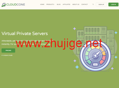 #Cyber Monday#CloudCone：洛杉矶vps，1核/1GB/50GB/1TB@1Gbps带宽，$9.99/年-主机阁