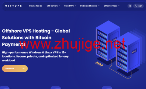 VirtVPS：日本/韩国/新加坡10Gbps大带宽VPS，月付$10起-主机阁