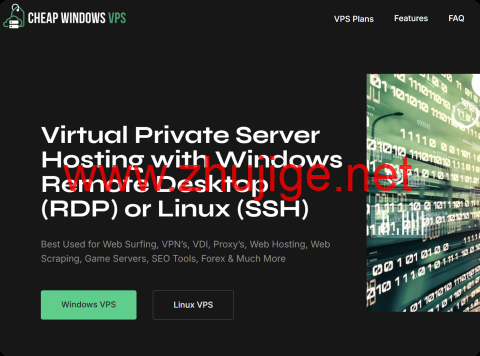 #补货#VPSHostingService：Windows VPS，3核/8GB/75GB NVME/不限流量/1Gbps带宽，$88/年，多机房可选-主机阁