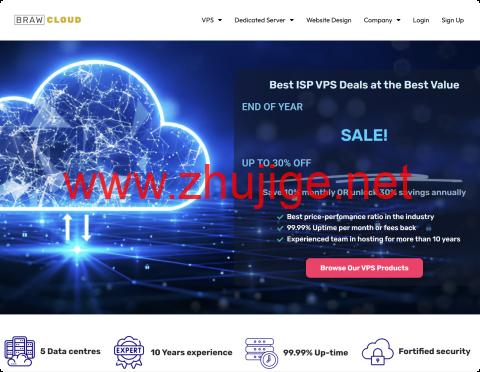 #双旦狂欢#BrawHosting： ISP VPS全场年付七折，月付九折，低至$44月/起，马来西亚住宅IP服务器VPS，100Mbps共享带宽，马来西亚机房-主机阁