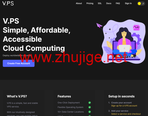 V.PS：国外高速优化线路 VPS 月付€6.95 起，多地区多线路可选，欧洲节点升级 CMIN2 优化移动访问-主机阁