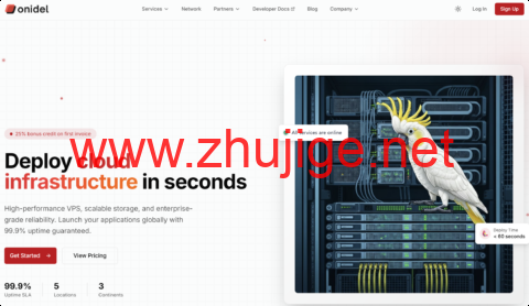 Onidel：重磅上线新加坡/悉尼大硬盘VPS，1核/1GB内存/20G SSD+1000G HDD/1TB流量/1Gbps带宽，$33/年起-主机阁