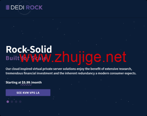 DediRock：美国超低价vps，1核2G 30GB 2TB流量，$6.75/年起，可选洛杉矶/纽约机房，大硬盘VPS $11.88 / 年起-主机阁