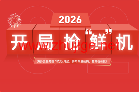 衡天云：2026开局抢鲜机，云服务器1.6折起，只需12元，物理机296元，无限防护半价优惠-主机阁