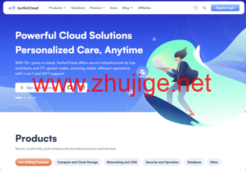 SurferCloud 洛杉矶轻量云：200Mbps 不限流量、AMD EPYC、三网优化路由 支持流媒体解锁-主机阁